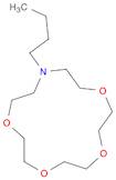 1,4,7,10-Tetraoxa-13-azacyclopentadecane, 13-butyl-