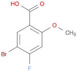 5-Bromo-4-fluoro-2-methoxybenzoic acid