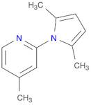 Pyridine, 2-(2,5-dimethyl-1H-pyrrol-1-yl)-4-methyl-