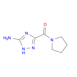 Methanone, (5-amino-1H-1,2,4-triazol-3-yl)-1-pyrrolidinyl-