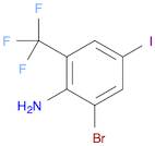 2-Bromo-4-iodo-6-(trifluoromethyl)aniline