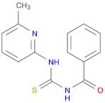 N-((6-Methylpyridin-2-yl)carbamothioyl)benzamide