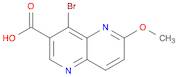 4-Bromo-6-methoxy-1,5-naphthyridine-3-carboxylic acid