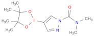 N,N-DIMETHYL-4-(4,4,5,5-TETRAMETHYL-1,3,2-DIOXABOROLAN-2-YL)-1H-PYRAZOLE-1-CARBOXAMIDE