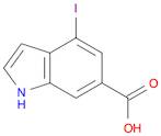 4-Iodo-1H-indole-6-carboxylic acid