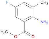 Methyl 2-amino-5-fluoro-3-methylbenzoate