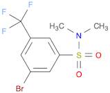 N,N-Dimethyl 3-bromo-5-trifluoromethylbenzenesulfonamide