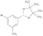 2-(3-BROMO-5-METHYLPHENYL)-4,4,5,5-TETRAMETHYL-1,3,2-DIOXABOROLANE