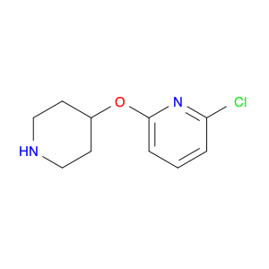 2-Chloro-6-(piperidin-4-yloxy)pyridine