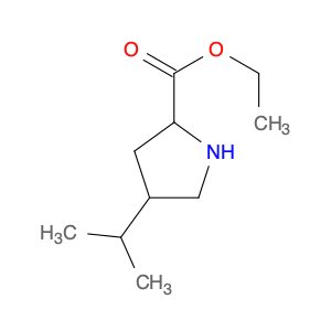 Ethyl 4-isopropylpyrrolidine-2-carboxylate