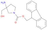 (9H-Fluoren-9-yl)methyl 3-amino-3-(hydroxymethyl)pyrrolidine-1-carboxylate