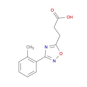 3-[3-(2-methylphenyl)-1,2,4-oxadiazol-5-yl]propanoic acid