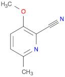 3-METHOXY-6-METHYLPICOLINONITRILE