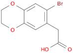 1,4-Benzodioxin-6-aceticacid, 7-bromo-2,3-dihydro-