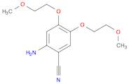 2-Amino-4,5-bis(2-methoxyethoxy)benzonitrile