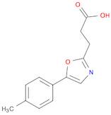 2-Oxazolepropanoicacid, 5-(4-methylphenyl)-