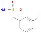 Benzenemethanesulfonamide, 3-fluoro-