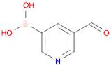 (5-Formylpyridin-3-yl)boronic acid