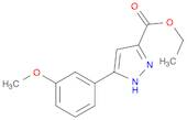 1H-Pyrazole-3-carboxylicacid, 5-(3-methoxyphenyl)-, ethyl ester