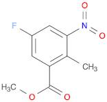 Methyl 5-fluoro-2-methyl-3-nitrobenzoate