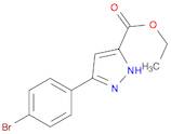 ETHYL 3-(4-BROMOPHENYL)-1H-PYRAZOLE-5-CARBOXYLATE