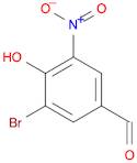 3-Bromo-4-hydroxy-5-nitrobenzaldehyde