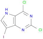 2,4-Dichloro-7-iodo-5H-pyrrolo[3,2-d]pyrimidine