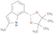 1H-Indole, 2-methyl-7-(4,4,5,5-tetramethyl-1,3,2-dioxaborolan-2-yl)-