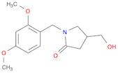 2-Pyrrolidinone, 1-[(2,4-dimethoxyphenyl)methyl]-4-(hydroxymethyl)-