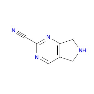 6,7-Dihydro-5H-pyrrolo[3,4-d]pyrimidine-2-carbonitrile