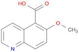 5-Quinolinecarboxylic acid, 6-methoxy-