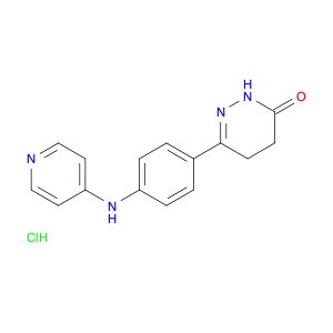 6-(4-(Pyridin-4-ylamino)phenyl)-4,5-dihydropyridazin-3(2H)-one hydrochloride