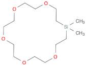 1,4,7,10,13-Pentaoxa-16-silacyclooctadecane, 16,16-dimethyl-