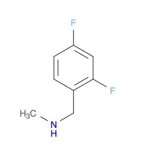 Benzenemethanamine, 2,4-difluoro-N-methyl- (9CI)