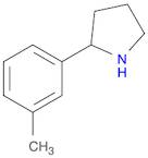 2-(3-Methylphenyl)pyrrolidine