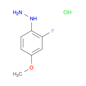 (2-fluoro-4-methoxyphenyl)hydrazine hydrochloride