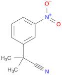 2-Methyl-2-(3-nitrophenyl)propanenitrile