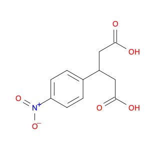 3-(4-Nitrophenyl)pentanedioic acid