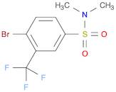 4-BROMO-N,N-DIMETHYL-3-(TRIFLUOROMETHYL)BENZENESULFONAMIDE