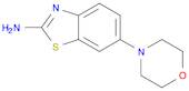 2-Benzothiazolamine, 6-(4-morpholinyl)-