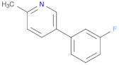 5-(3-Fluorophenyl)-2-methyl-pyridin