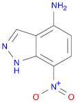 1H-Indazol-4-amine, 7-nitro-