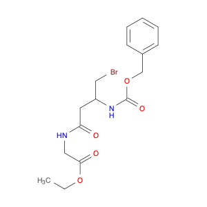 Ethyl 2-(3-(((benzyloxy)carbonyl)amino)-4-bromobutanamido)acetate