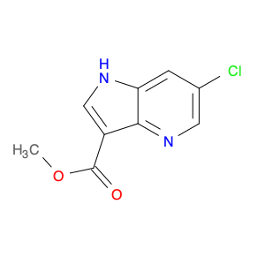 Methyl 6-chloro-1H-pyrrolo[3,2-b]pyridine-3-carboxylate