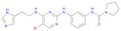 N-[3-[[5-Bromo-4-[[2-(1H-imidazol-5-yl)ethyl]amino]-2-pyrimidinyl]amino]phenyl]-1-pyrrolidinecarbo…