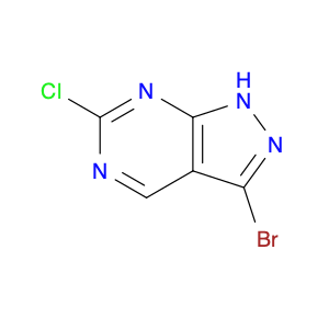 3-Bromo-6-chloro-1H-pyrazolo[3,4-d]pyrimidine