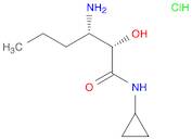 (2S,3S)-3-Amino-N-cyclopropyl-2-hydroxyhexanamide hydrochloride