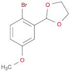 1,3-Dioxolane, 2-(2-bromo-5-methoxyphenyl)-