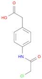 {4-[(CHLOROACETYL)AMINO]PHENYL}ACETIC ACID