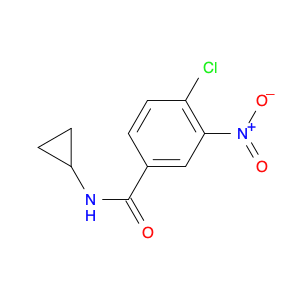 4-CHLORO-N-CYCLOPROPYL-3-NITROBENZAMIDE